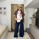 t-shirt  con stampa venice